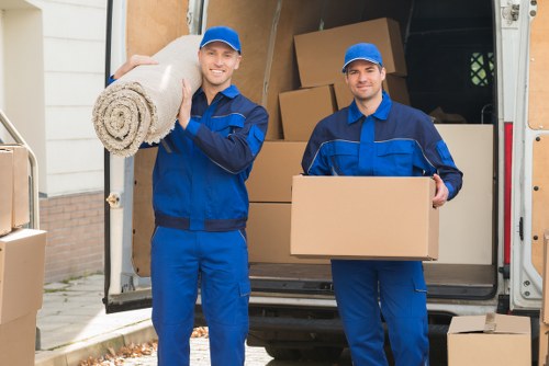 Local office removals team working in Kentish Town