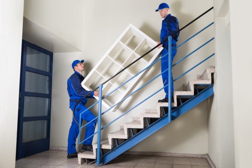 Business moving boxes and office relocation in Kentishtown