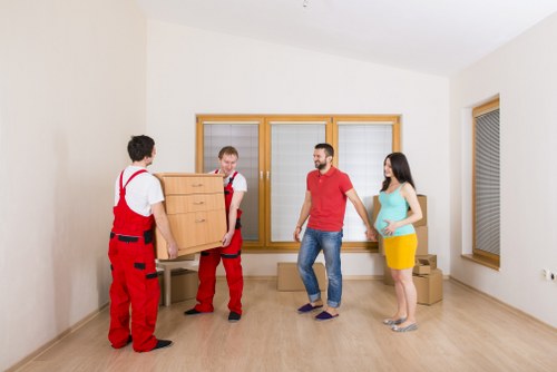 Man and van service delivering household items in Kentishtown