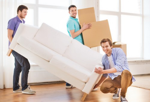 Commercial and residential removals van service in Kentish Town