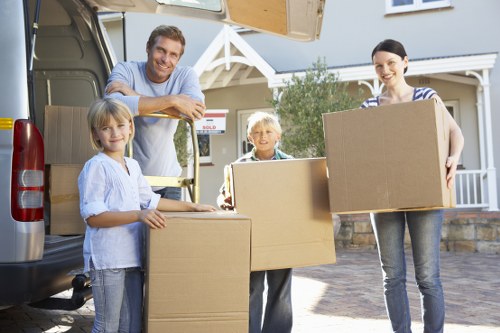 Packing and moving supplies prepared for a Kentishtown relocation