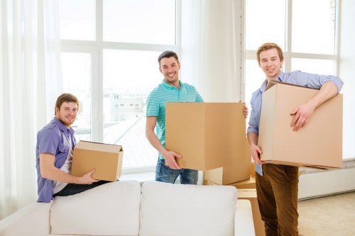 Careful handling of fragile items during removals in Kentishtown